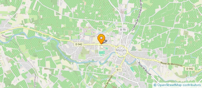 localisation de l'entreprise AVACLEM  MAZAN