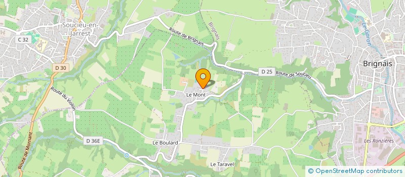 localisation de l'entreprise AVADA-CONSULT  ORLIENAS