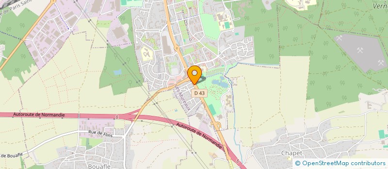 localisation de l'entreprise AVADI à LES MUREAUX