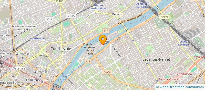 localisation de l'entreprise AVADIS S.A.R.L à NEUILLY-SUR-SEINE