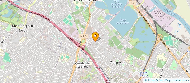 localisation de l'entreprise AVAG-AVAGAMICALE à GRIGNY