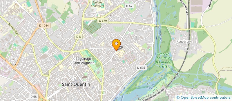 localisation de l'entreprise AVAGIA HOUSE à SAINT-QUENTIN