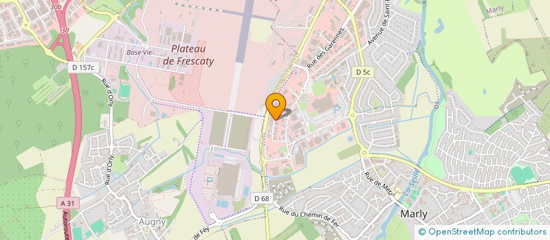 localisation de l'entreprise AVAGREEN à MARLY