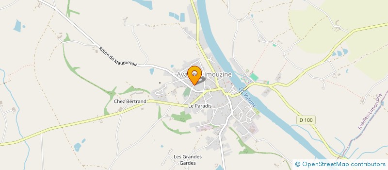localisation de l'entreprise AVAILLES AMBULANCES à AVAILLES-LIMOUZINE