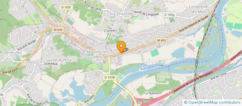 localisation de l'entreprise AVAKI  SCY-CHAZELLES