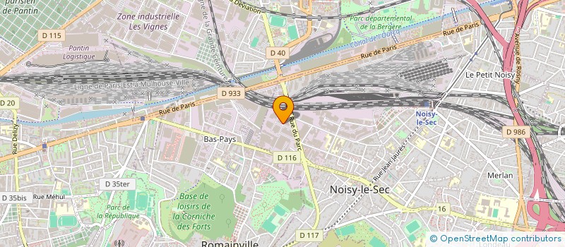 localisation de l'entreprise AVAL KYL à NOISY-LE-SEC