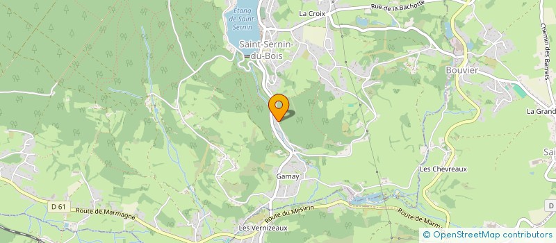 localisation de l'entreprise AVALANCHE  SAINT-SERNIN-DU-BOIS