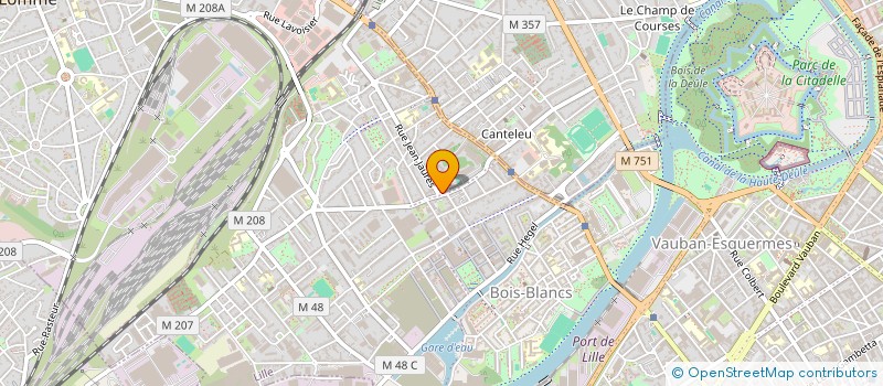 localisation de l'entreprise AVALANCHE à LILLE