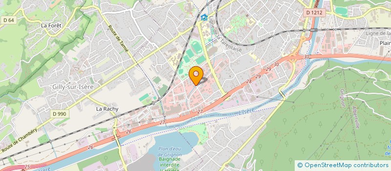 localisation de l'entreprise AVALANCHE SPORTS LIMITED  ALBERTVILLE