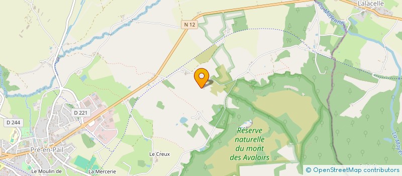 localisation de l'entreprise AVALDIS à PRE-EN-PAIL-SAINT-SAMSON