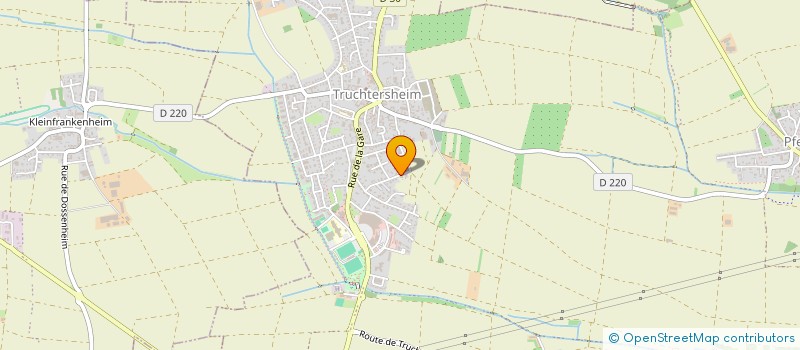 localisation de l'entreprise AVALINE  TRUCHTERSHEIM