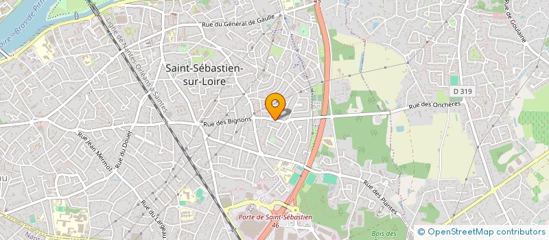 localisation de l'entreprise AVALJERIF à SAINT-SEBASTIEN-SUR-LOIRE