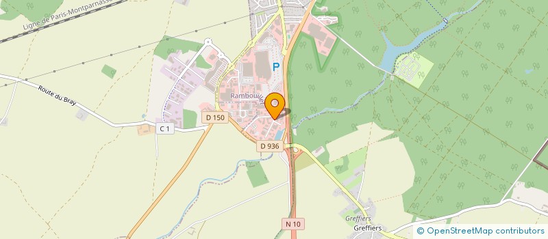 localisation de l'entreprise AVALLI-CASSOU HOLDING à RAMBOUILLET