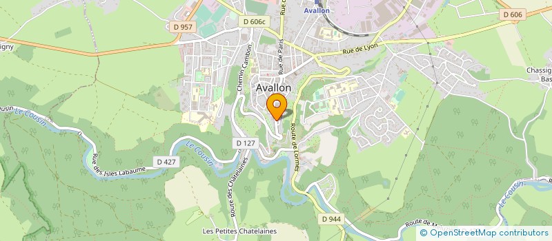 localisation de l'entreprise AVALLON SPORTS EVENT à AVALLON