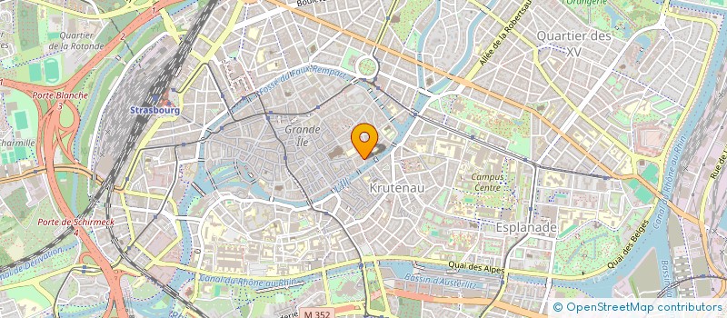 localisation de l'entreprise AVALON 33 à STRASBOURG