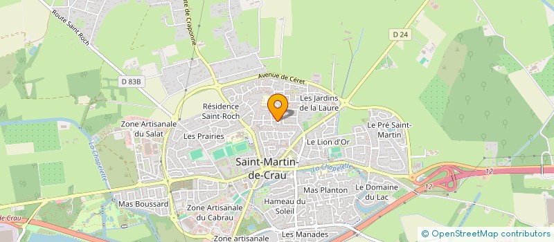 localisation de l'entreprise AVALON à SAINT-MARTIN-DE-CRAU