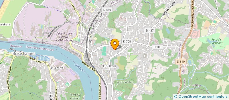 localisation de l'entreprise AVALON  BOUCAU