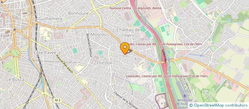 localisation de l'entreprise AVALON à TOULOUSE