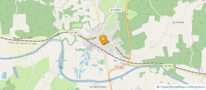 localisation de l'entreprise AVALON à MANSAC