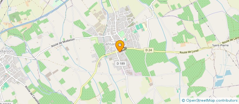 localisation de l'entreprise AVALON  LANSARGUES