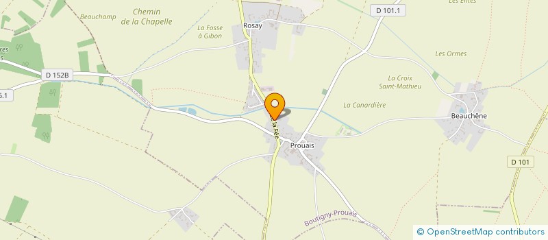 localisation de l'entreprise AVALON à BOUTIGNY-PROUAIS