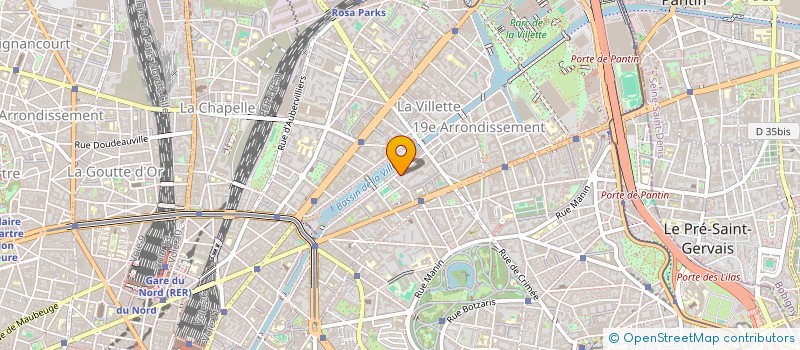 localisation de l'entreprise AVALON  PARIS