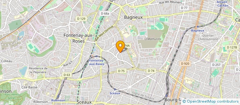 localisation de l'entreprise AVALON AGENCY à FONTENAY-AUX-ROSES