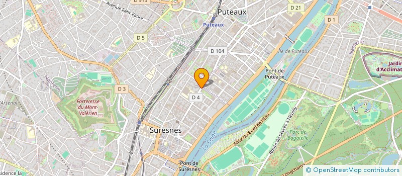 localisation de l'entreprise AVALON CONSEIL à SURESNES