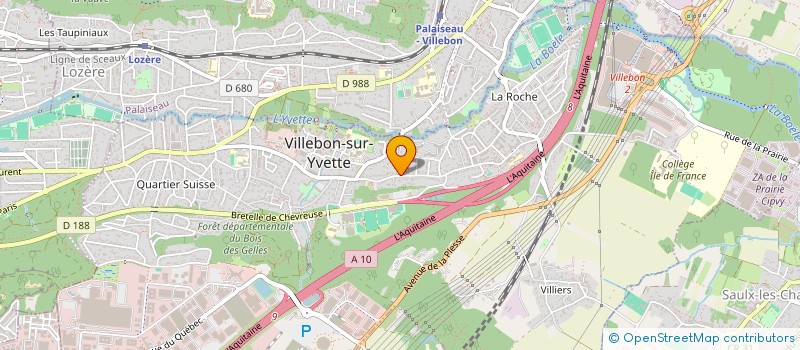 localisation de l'entreprise AVALON NEXUS  VILLEBON-SUR-YVETTE
