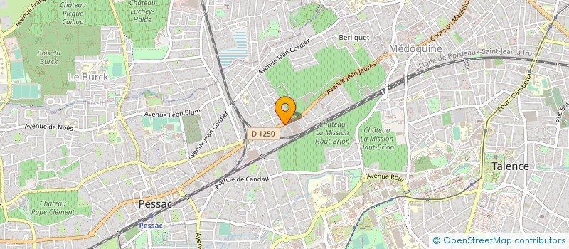 localisation de l'entreprise AVALONE  MERIGNAC