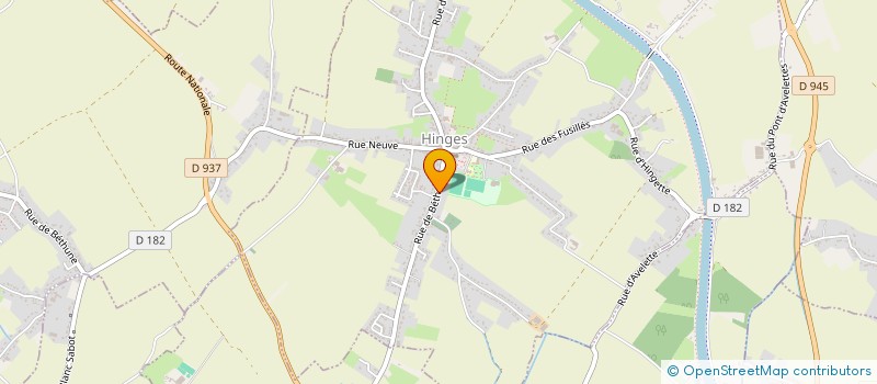 localisation de l'entreprise AVALONE  HINGES