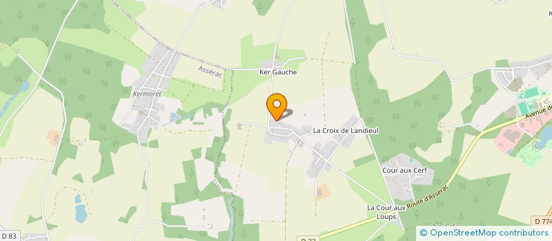 localisation de l'entreprise AVALOU à HERBIGNAC