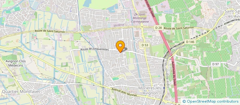 localisation de l'entreprise AVALY  MORIERES-LES-AVIGNON