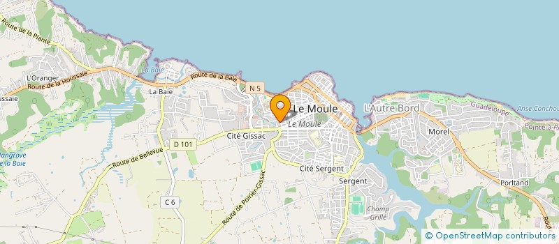 localisation de l'entreprise AVAN-VAN à LE MOULE