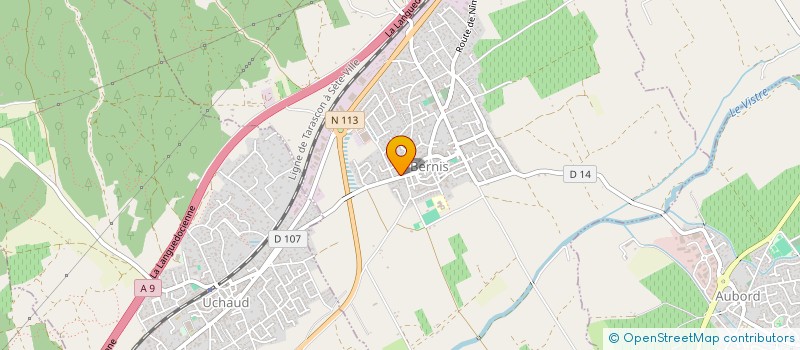 localisation de l'entreprise AVANA  BERNIS