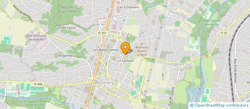 localisation de l'entreprise AVANA TRANSPORT SAS  MONTLHERY