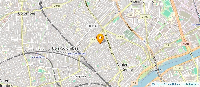 localisation de l'entreprise AVANA-YONILAN à ASNIERES-SUR-SEINE