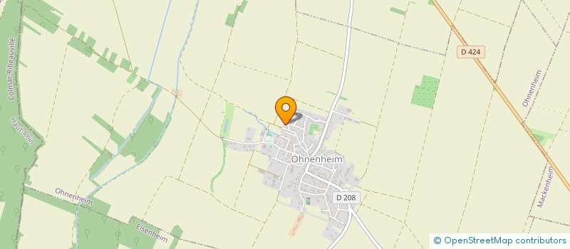 localisation de l'entreprise AVANAE  OHNENHEIM