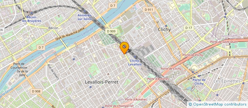 localisation de l'entreprise AVANAH CONSEIL à LEVALLOIS-PERRET