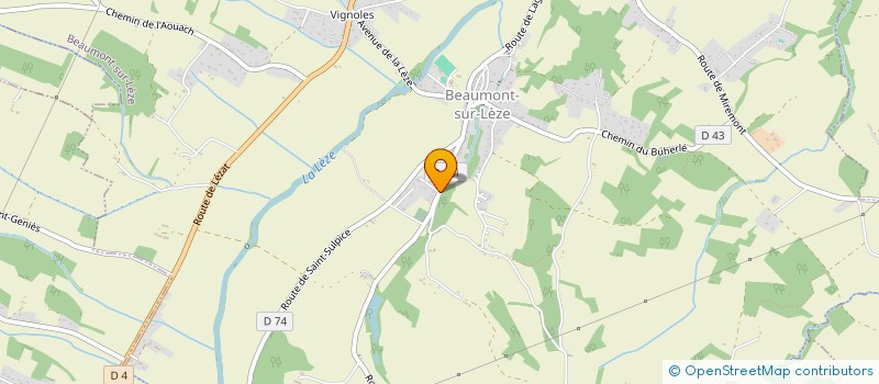 localisation de l'entreprise AVANCE DIGITAL SERVICES  BEAUMONT-SUR-LEZE