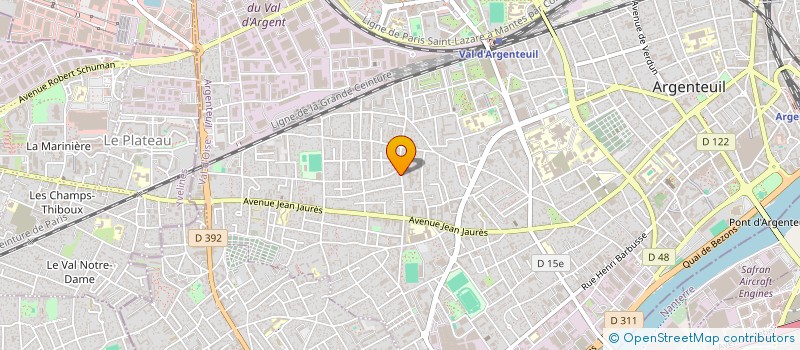 localisation de l'entreprise AVANCE IMMEDIATE SERVICES  PARIS