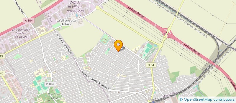 localisation de l'entreprise AVANCE & TECHNOLOGIE ASSOCIEES  MITRY-MORY