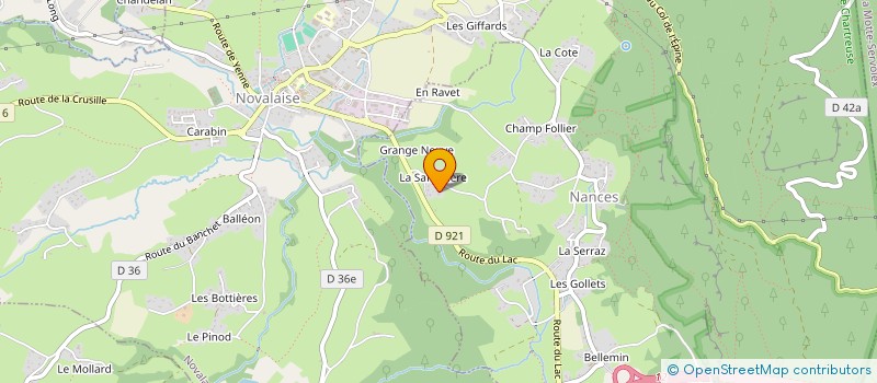localisation de l'entreprise AVANCEA à NANCES