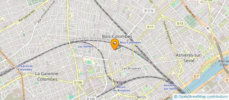 localisation de l'entreprise AVANCECO CONSEIL  BOIS-COLOMBES