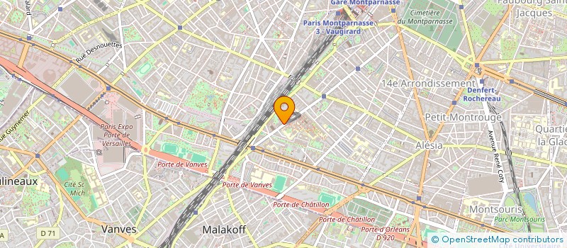 localisation de l'entreprise AVANCED SYSTEMS OF INFORMATION  PARIS