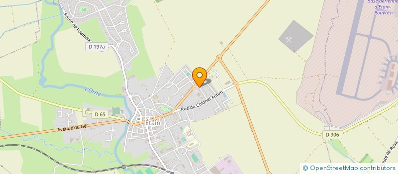 localisation de l'entreprise AVANCEL FRANCE à ETAIN