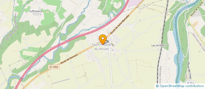 localisation de l'entreprise AVANCER ENSEMBLE CONTRE LE CANCER (AVECC) à SAINT-MARCELLIN