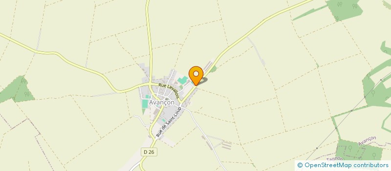 localisation de l'entreprise AVANCON PRO  AVANCON
