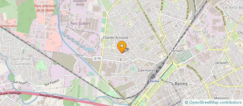 localisation de l'entreprise AVANDINA à REIMS