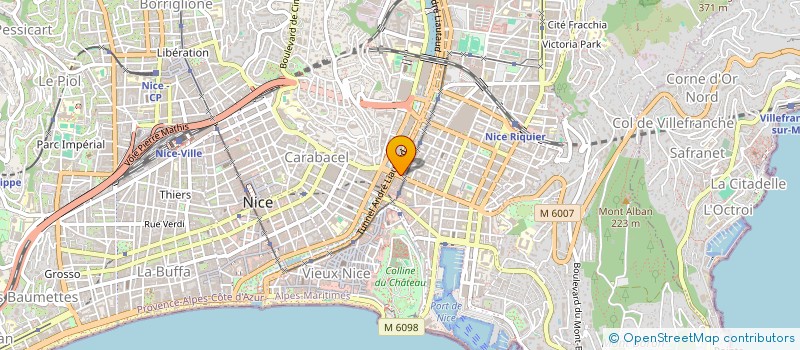 localisation de l'entreprise AVANGARD à NICE